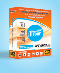 one year ultra iptv subscription in dubai